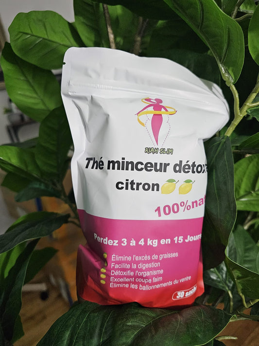 Thé Minceur Détox au Citron 100% Naturel